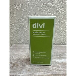 $10 🌙 Divi Scalp Serum revitalize + detoxify,15ml TRAVEL SIZE NEW WITH BOX